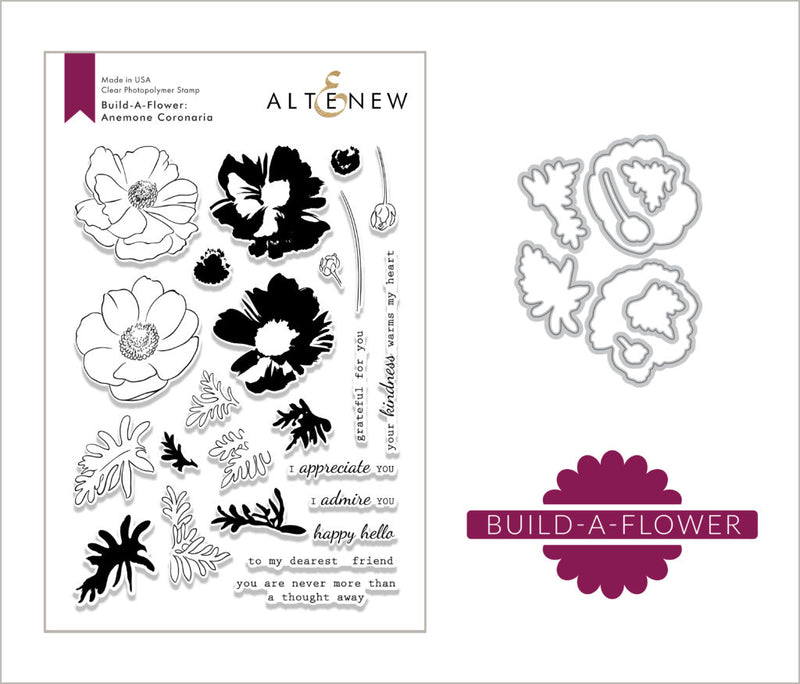 Build-A-Flower: Anemone Coronaria Release Blog Hop + Giveaway