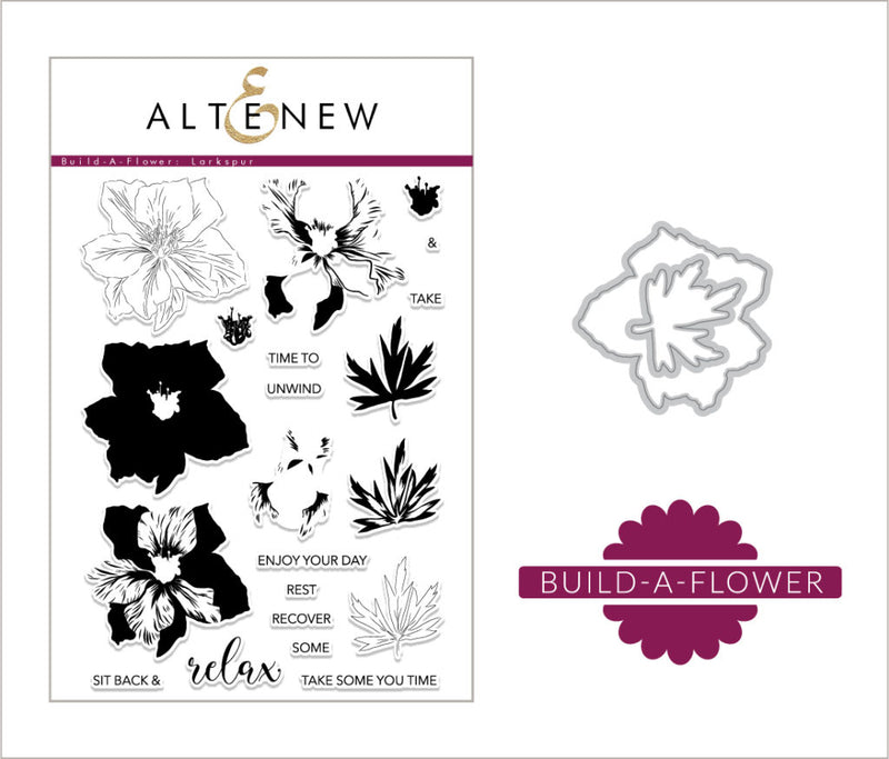 Build-A-Flower: Larkspur Release + Giveaway