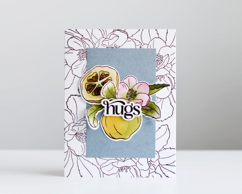 Bring Spring to Your Cards with Build-A-Garden: Flowering Quince Set