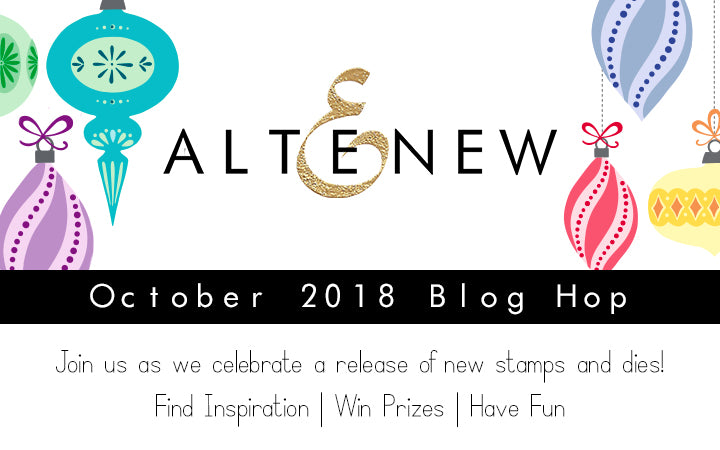 October 2018 Stamp and Die Release Blog Hop + Giveaway