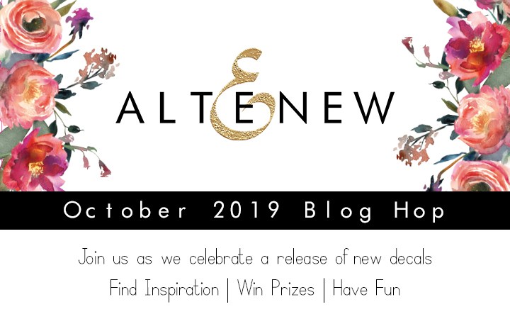 Beautiful Decals for Home Decor – October 2019 Decal Release Blog Hop + Giveaway!