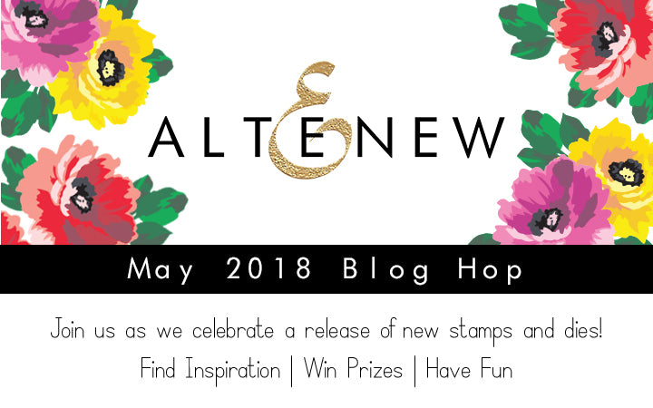 May 2018 Stamp & Die Release Blog Hop + Giveaway