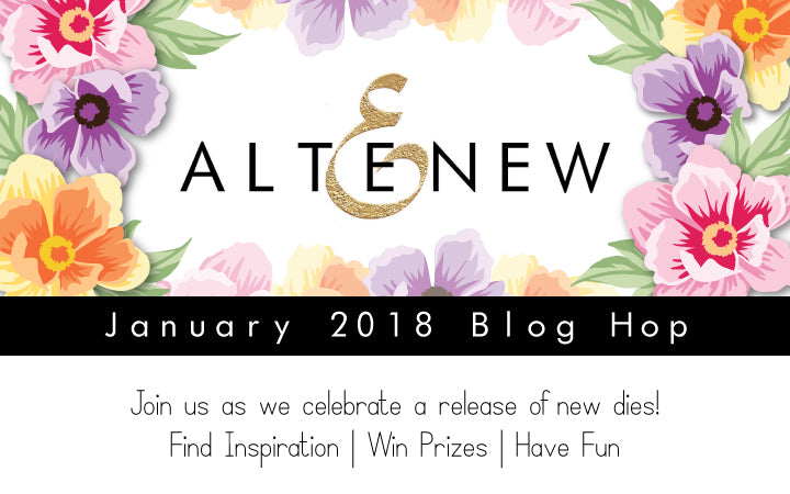 Altenew January 2018 Release Blog Hop + Giveaway