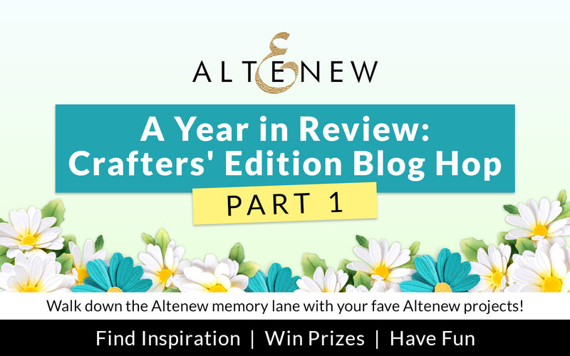 A Year In Review: Crafters’ Edition Blog Hop #1 + Giveaway (Over $500 in Total Prizes!)
