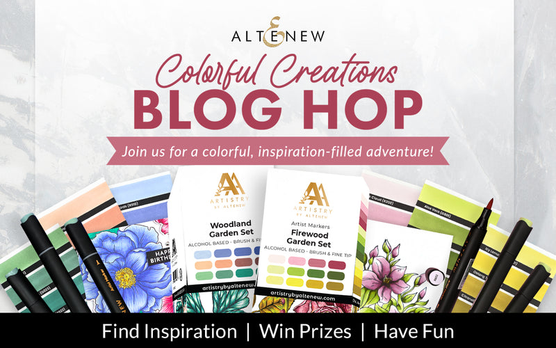 Altenew Alcohol Markers 2024 Release Blog Hop + Giveaway ($200 in Total Prizes!)