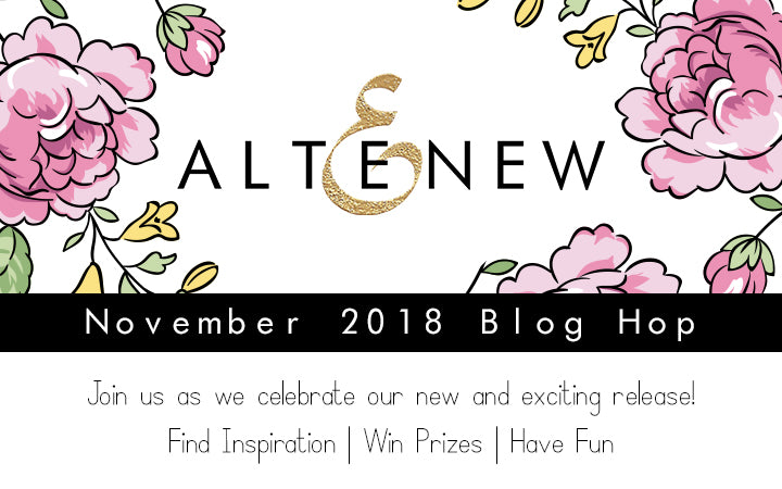 November 2018 Stamp/Die/Ink/Sticker Release Blog Hop + Giveaway!