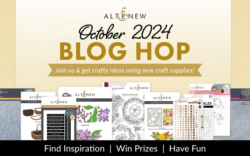 Create Autumn-Themed Crafting Projects with the October 2024 Release Blog Hop + Giveaway ($300 in Total Prizes!)