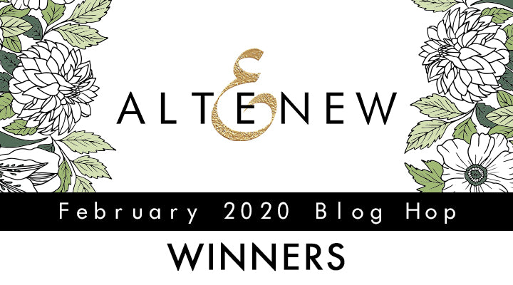 February 2020 Stamp/Die/Stencil Release Giveaway Winners