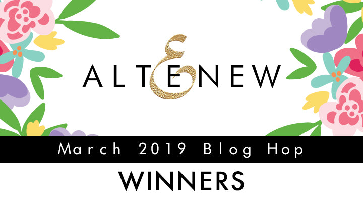 March 2019 Stamp/Die/Mask Stencil Release Giveaway Winners