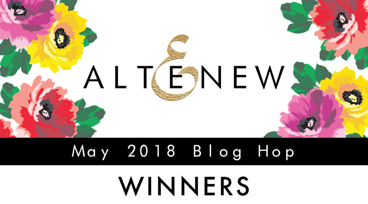 May 2018 Stamp & Die Release Blog Hop + Giveaway Winners