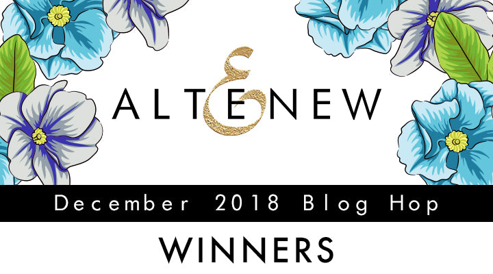 December 2018 Stamp/Die/Paper Pack Release Giveaway Winners