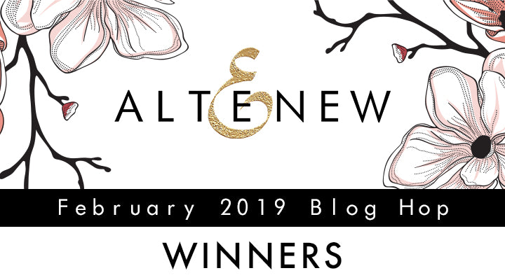 February 2019 Stamp/Die/Mask Stencil Release Giveaway Winners