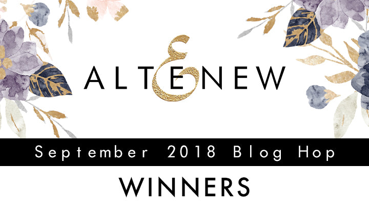 September 2018 Washi Tape Release Giveaway Winners