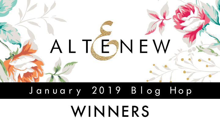 January 2019 Stamp/Die/Mask Stencil Release Giveaway Winners