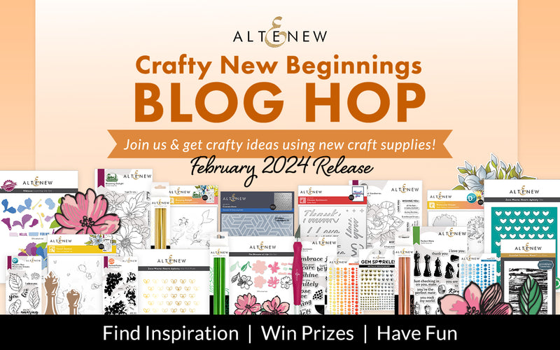 Altenew February 2024 Release Blog Hop + Giveaway ($300 in Total Prizes!)