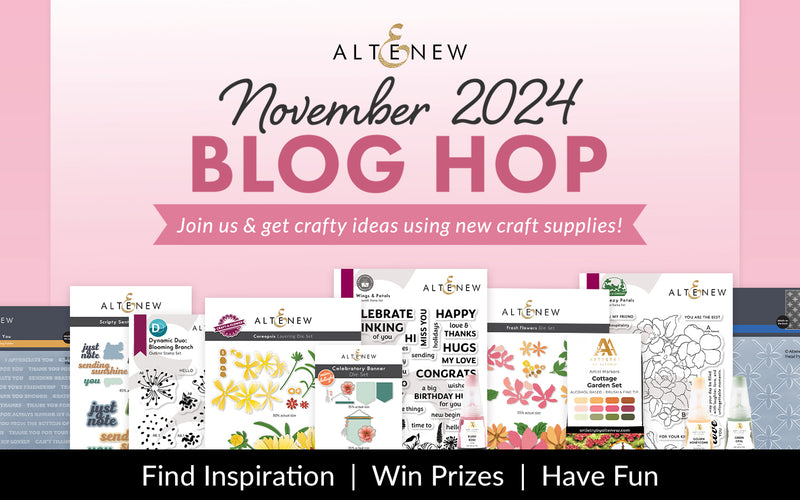 Get Ready for Cozy Crafting Sessions with the November 2024 Release Blog Hop + Giveaway ($300 in Total Prizes!)