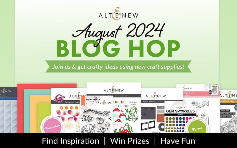 August 2024 Release Blog Hop + Giveaway ($300 in Total Prizes!) | NEW Colored Cardstock Sets Are HERE!