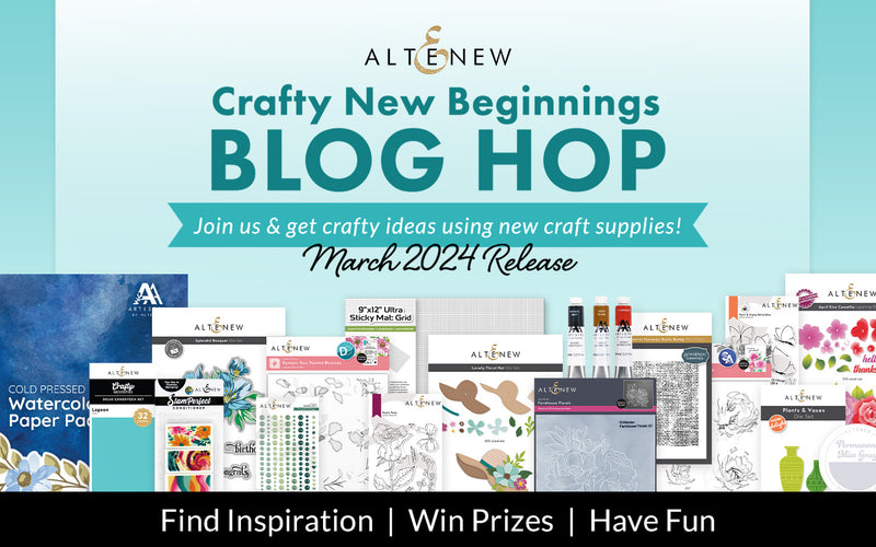 Altenew March 2024 Release Blog Hop + Giveaway ($300 in Total Prizes!)