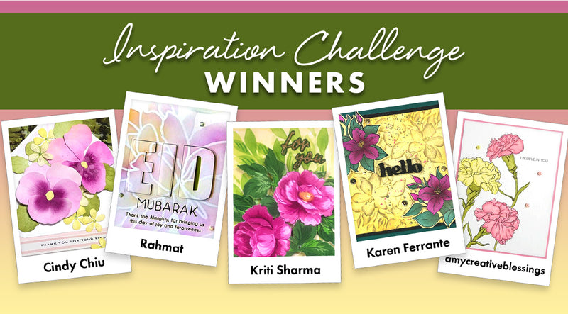 4 Winners of $30 Gift Cards + Future Hop Guest Spot! | March 2024 Inspiration Challenge Winners