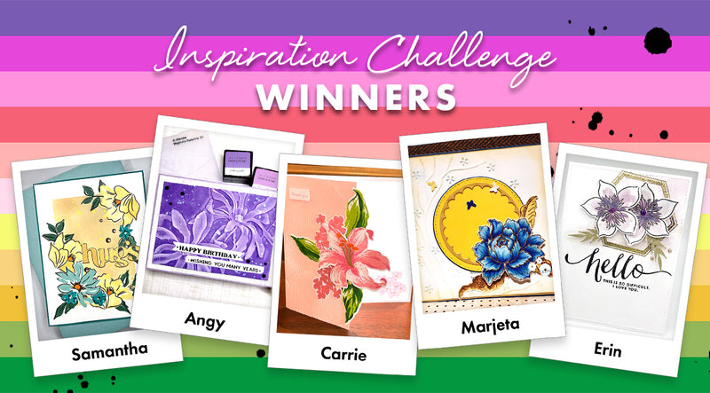 4 Winners of $30 Gift Cards + Future Hop Guest Spot! | December 2023 Inspiration Challenge Winners