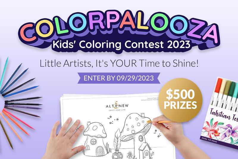 Colorpalooza 2023: Kids’ Coloring Contest | Color Your Way to Over $500 Worth of Fabulous Prizes!