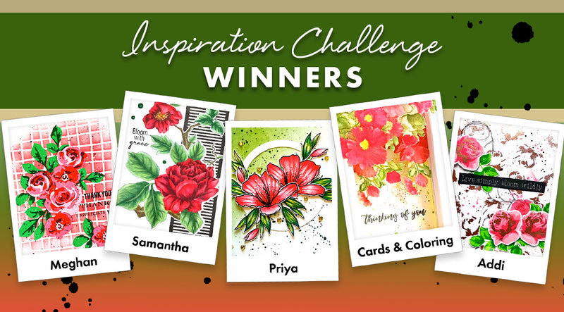 4 Winners of $30 Gift Cards + Future Blog Hop Guest Spot! | April 2023 Inspiration Challenge Winners