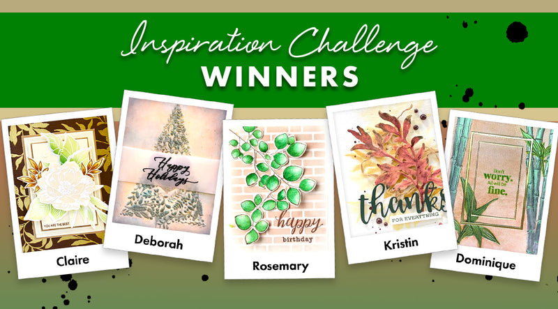 4 Winners of $30 Gift Cards + Future Blog Hop Guest Spot! | March 2023 Inspiration Challenge Winners