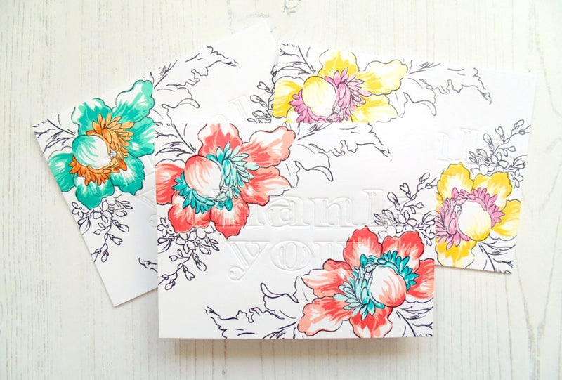 Lydia’s Crafty Corner – Subtle Dry Embossed Sentiments