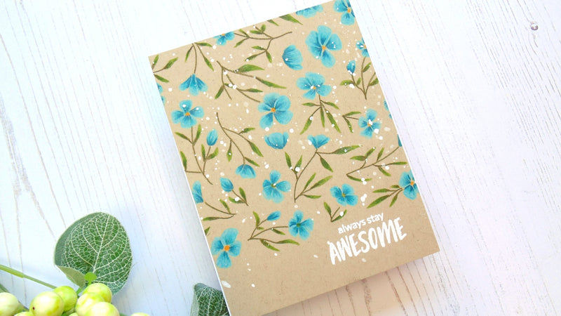 VIDEO: Lydia’s Crafty Corner – Easy No-Line Pencil Colored Background