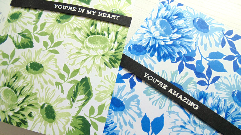 VIDEO: Lydia’s Crafty Corner – Monochromatic Backgrounds