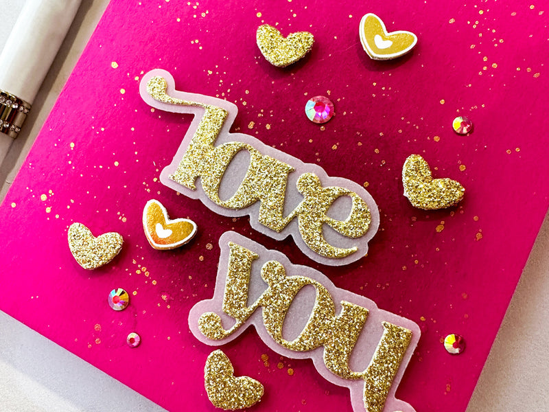 2 Inspiring Card Ideas With the NEW Zero Waste: Hearts Aplenty Hot Foil Plate + Die! | Celebrate Love With Cards and Crafts