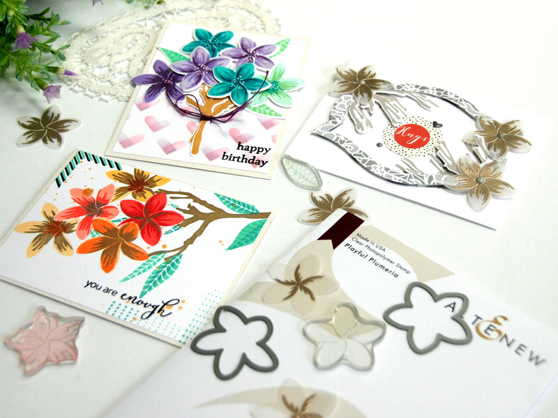 Stamp Focus: Playful Plumeria Stamp Set
