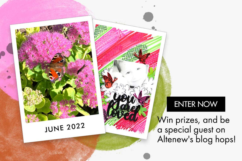 June 2022 Inspiration Challenge | Super Colorful Layout