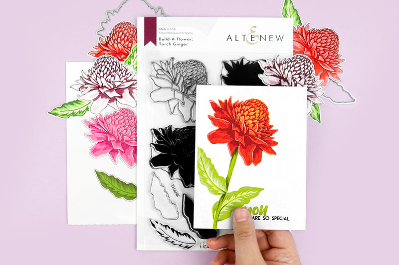 Build-A-Flower: Torch Ginger Release Blog Hop + Giveaway