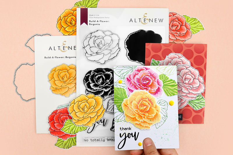 Build-A-Flower: Begonia Release Blog Hop + Giveaway!