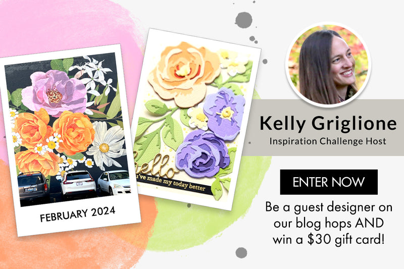 Altenew February 2024 Inspiration Challenge feat. Kelly Griglione