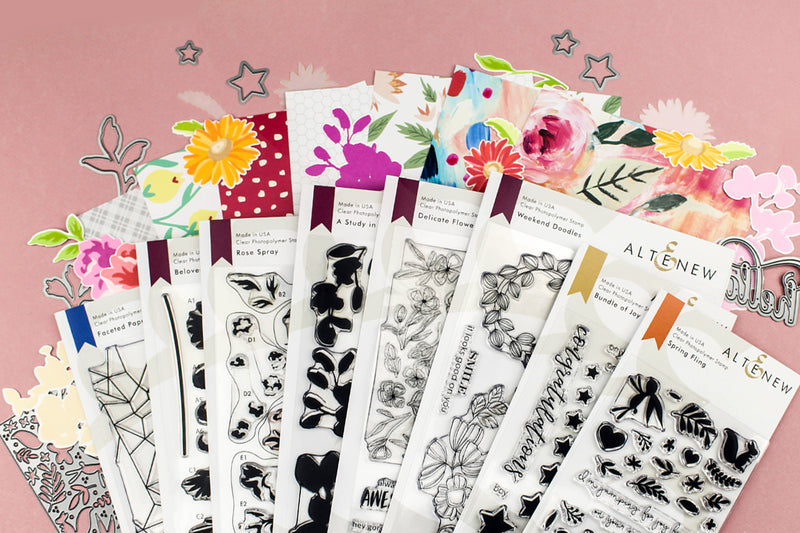 April 2019 Stamp/Die/Stencil/Paper Pack Release Full Reveal