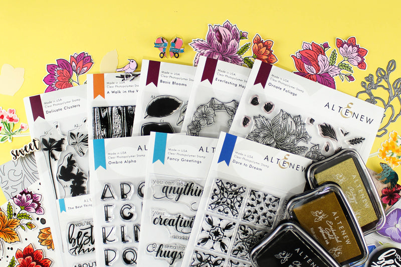 May 2019 Stamp/Die/Stencil/Ink/Enamel Pin Release Full Reveal