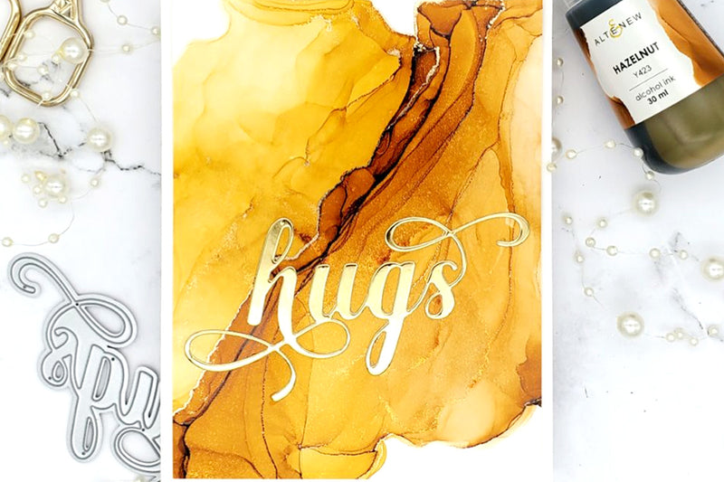 How to Make Gorgeous Stained Glass Looks with Alcohol Inks