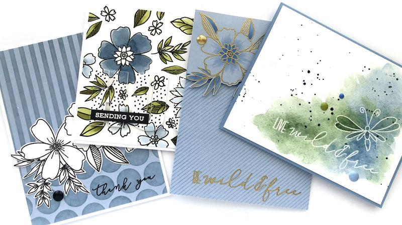 4 Different Ways to Use the Wild & Free Stamp Set