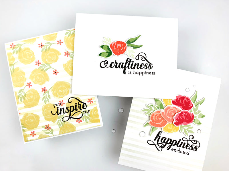 How to Create Gorgeous Cards with Watercolor Blooms Stamp Set
