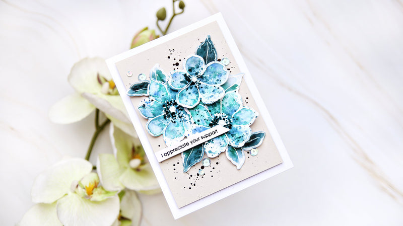 Video: Easy and Fun Splatter Watercolor Technique