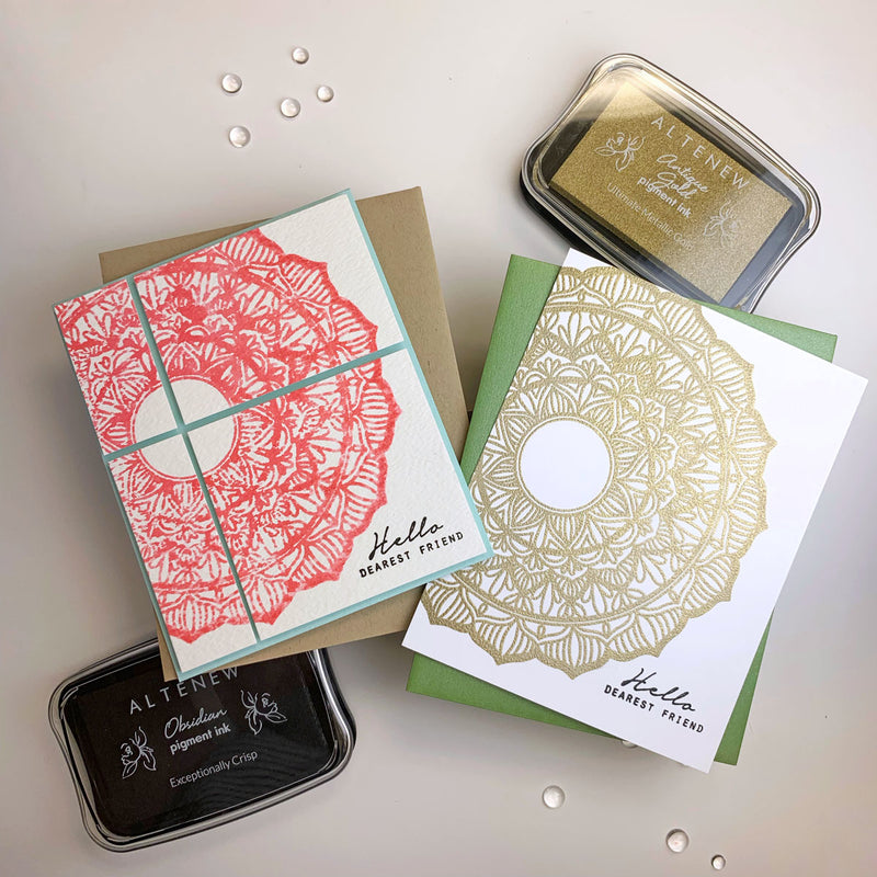Stamp Focus: Pen Sketch Mandala + Video