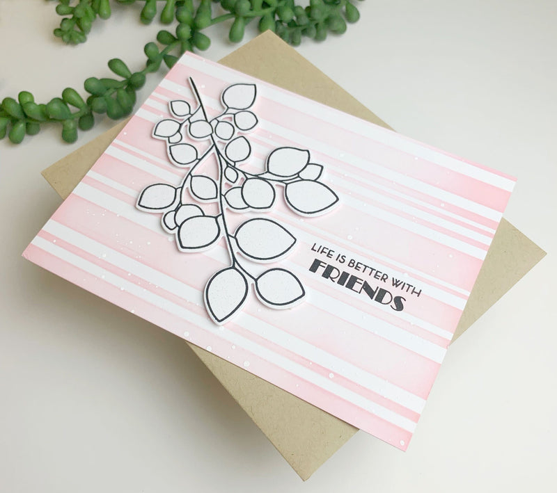 Simple Background Stenciling
