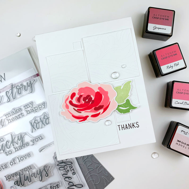 Cardmaking with Detailed White Space + Video