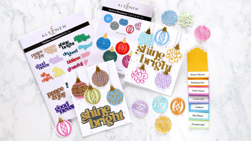 Add Layers with Colored Cardstock and Just 2 Die Sets | Tremendous Textures with Erica (with Video Tutorial!)