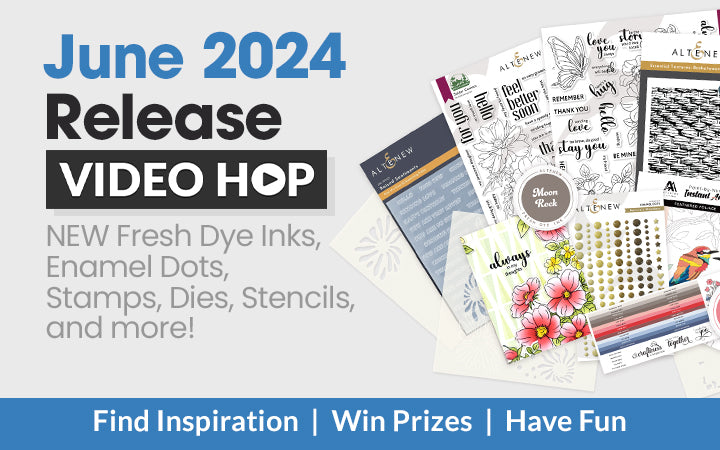 How to Hot Foil Over an Embossed Background | July 2024 Release Video Hop + Giveaway!