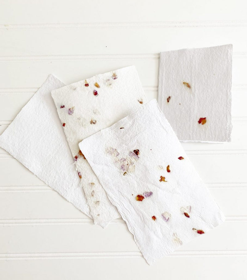 Handmade Paper Stamping