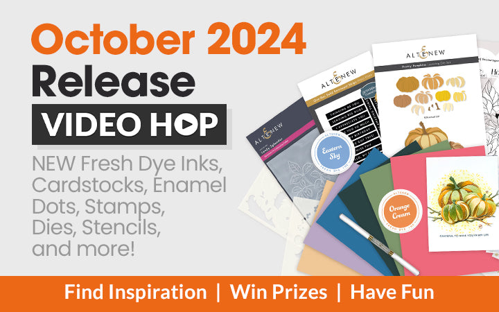 3 Ways With Zero-Waste: Autumn Leaves Die Set | October 2024 New Release Video Hop + Giveaway