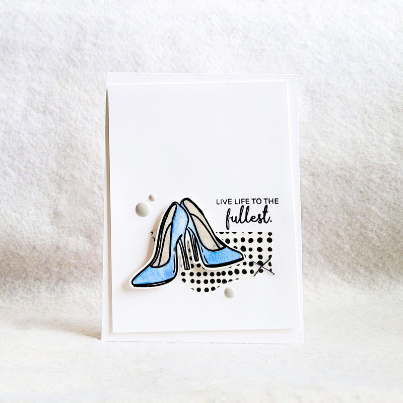 Bold Heels Stamp and Die Bundle Goodness